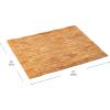 Mind Reader Bathtub Tray, Shower Organizer, Bathroom Accessory, Wood Tray, Rayon from Bamboo, 27.5″ L x 5.75″ Wx 1.75″ H, Brown(Brown)