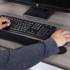 Mind Reader Ergonomic Keyboard and Mouse Wrist Rest Set, Gaming Accessory, Memory Foam, 16.75″ L x 3″ W x 0.75″ H, 2 pcs, Black(Black)