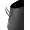 Mind Reader Fireplace Ash Bucket and Shovel, Wood Stove, Fireplace Accessories, Metal, 10″L x 10″W x 11.25″H, 2 pcs, Black(Small)