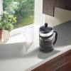 Mind Reader French Press Coffee & Tea Maker 27 oz, Glass(Black)