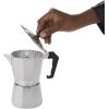 Mind Reader French Press Coffee & Tea Maker 27 oz, Glass(Silver)