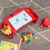 Mind Reader Kids Lap Desk, Activity Tray, Drawing, Stackable, Classroom, Portable, Plastic, 22.25″ L x 10.75″ W x 8.5″ H, Red(Red)