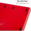 Mind Reader Single Serve Coffee Pod Drawer, 30 Pod Capacity, Countertop Organizer, 10.5″L x 12.75″W x 2.5″H, Black(Red)