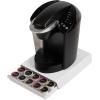 Mind Reader Single Serve Coffee Pod Drawer, 30 Pod Capacity, Countertop Organizer, 10.5″L x 12.75″W x 2.5″H, Black(White)