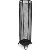 Mind Reader Umbrella Stand, 5.5″L x 5.5″W x 20.5″H, Silver(Black)