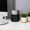 Mind Reader Mini Countertop Trash Can, Set of 2, 1.5L(0.40 gal) Waste Paper Basket, Office, L x 4.75″ W x 6.25″ H, Black(Black)