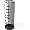 Mind Reader Network Collection, Umbrella Stand, Entryway Organizer, Metal Mesh, 5.5″L x 5.5″W x 15.75″H, Black(Black)