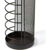 Mind Reader Network Collection, Umbrella Stand, Entryway Organizer, Metal Mesh, 5.5″L x 5.5″W x 15.75″H, Black(Black)