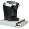 Mind Reader Single Serve Coffee Pod Drawer, Set of 2, 36 Pod Capacity, Countertop Organizer, 12.75″ L x 13″ W x 3″ H, Black(Gray)
