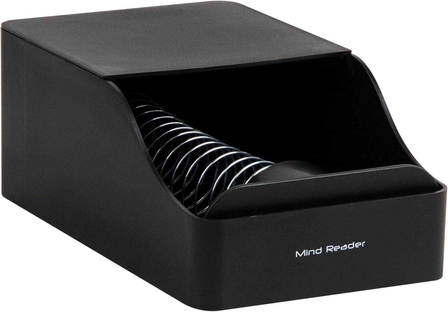 imageMind Reader Hot Cup Sleeve Dispenser Coffee Bar Accessories Coffee Station Kitchen Org 591quotL x 965quotW x 394quotH BlackBlack