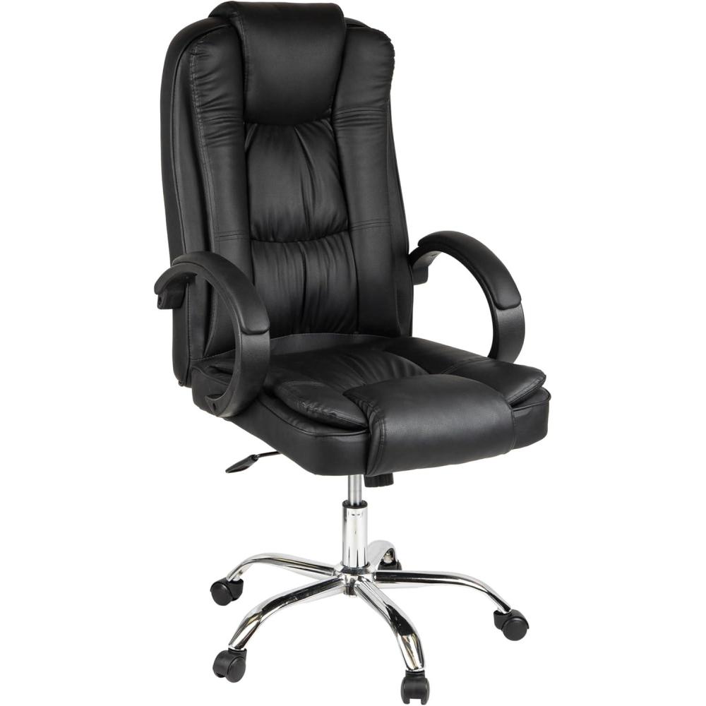 imageMind Reader Office Chair with Wheels Height Adjustable Desk Chair Computer Chair 225quot L x 225quot W x 3337quot H BlackBlack 23l X 25w X 4549h
