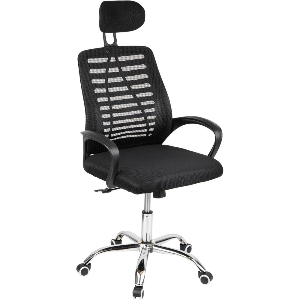 imageMind Reader Office Chair with Wheels Height Adjustable Desk Chair Computer Chair 225quot L x 225quot W x 3337quot H BlackBlack 24l X 20w X 4450h