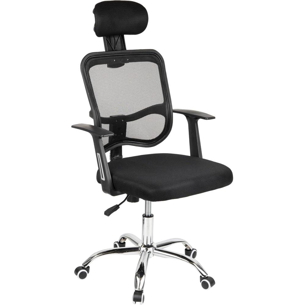 imageMind Reader Office Chair with Wheels Height Adjustable Desk Chair Computer Chair 225quot L x 225quot W x 3337quot H BlackBlack 24l X 24w X 42547h