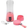 Mind Reader Blender, Rechargeable Personal Juicer, USB-Powered, Portable, Handheld, Smoothie, 3.125″L x 3.125″W x 9″H, Pink(Pink)