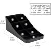 Mind Reader Cup and Condiment Station, Set of 2, Countertop Organizer, Coffee Bar, Kitchen, 7.25″ L x 15.5″ W x 5.25″ H, Black(Black)