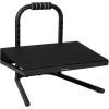 Mind Reader Foot Rest, Under Desk, Ergonomic, Hydraulic Height Adjustable, Ottoman, Office, Foam, 16.75″ L x 7.5″ W x 3.75″ H, Black(Metal Foot Rest)