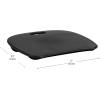 Mind Reader Lap Desk Laptop Stand, Bed Desk, Couch Lap Table, Cushion, Portable, Dorm, Plastic, 17″L x 12.5″W x 2.5″H, Black