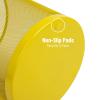 Mind Reader Mesh Trash Can, 16.65L (4.4 gal), Waste Paper Basket, Round, Office, Metal Mesh, 11.5″ L x 11.5″ W x 13.75″ H, Yellow(Yellow)
