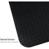 Mind Reader Office Chair Mat for Hardwood Floors, Under Desk Floor Protector, PVC, 35.5″ L x 47.5″ W x 0.0625″ H, Set of 2, Black(Black)