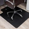 Mind Reader Office Chair Mat for Hardwood Floors, Under Desk Floor Protector, PVC, 35.5″ L x 47.5″ W x 0.0625″ H, Set of 2, Black(Black)