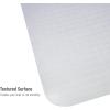 Mind Reader Office Chair Mat for Hardwood Floors, Under Desk Floor Protector, Rolling, PVC, 35.25″ L x 47″ W x 0.0625″ H, Clear(Clear)