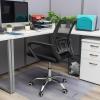 Mind Reader Office Chair with Wheels, Height Adjustable, Desk Chair, Computer Chair, 22.5″ L x 22.5″ W x 33-37″ H, Black(Black 22.5″l X 22.5″w X 33-37″h)