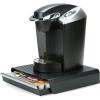 Mind Reader Single Serve Coffee Pod Drawer, 36 Pod Capacity, Countertop Organizer, 13.25″L x 12.75″W x 2.75″H, Black(Black)