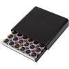 Mind Reader Single Serve Coffee Pod Drawer, 36 Pod Capacity, Countertop Organizer, Breakroom, 12.75″L x 13″W x 3″H, Black(Black)