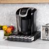Mind Reader Single Serve Coffee Pod Organizer with 2 Drawers, 72 Pod Capacity, Metal Mesh, 13″L x 12.75″W x 5″H, Black(Square 36 Capacity)