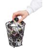 Mind Reader Single Serve Coffee Pod Storage, 30 Coffee Pod Capacity, Countertop Organizer, Metal, 7″ L x 7″ W x 8.5″ H, Black