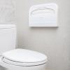 Mind Reader Toilet Seat Cover Dispenser, Set of 2, Wall Mount, Restroom, Bathroom, Plastic, 16.5″ L x 11.25″ W x 2″ H, White