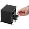 Mind Reader Utensil Dispenser, Silverware Organizer, Plastic Fork and Spoon Dispenser, Kitchen, 11″ L x 5.75″ W x 6″ H, Black(Black)