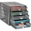 Silver 5 Drawer