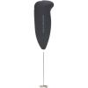 Mind Reader Milk Frother Handheld Battery Operated Electric Foam Maker for Coffee, Cappuccino, Latte, Stainless Steel Whisk