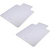 Mind Reader Office Chair Mat for Carpet, Chair Mat, PVC(Clear)