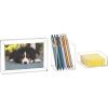 Mind Reader Pen Cup, Accessory Holder, Desktop Organization, Office, Acrylic, Clear(Clear)