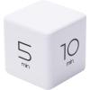 Mind Reader Productivity Timer, Kitchen Timer, Egg Timer, Kids Timer, Digital, Cube, Plastic, 2.55″ L x 2.55″ W x 2.55″ H, White(White)