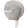 Mind Reader Toilet Paper Dispenser, Wall Mount, Lock with Key, Restroom, Stainless Steel, 10″L x 10.25″W x 4.5″H, Silver(Silver)