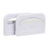 Mind Reader Toilet Seat Cover Dispenser, Set of 2, Wall Mount, Restroom, Bathroom, Plastic, 16.5″ L x 11.25″ W x 2″ H, White