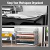 Mind Reader Stackable Paper Tray, Desktop Organizer, File Storage, Office, Metal Mesh, 4 Pcs., Silver(Silver)