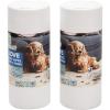 Mind Reader Pet Fur Cleaning Wipes, Natural Pet Body and Paw Cleaning Wipes, Aloe Vera & Lavender Oil, 40-ct, Pack of 2