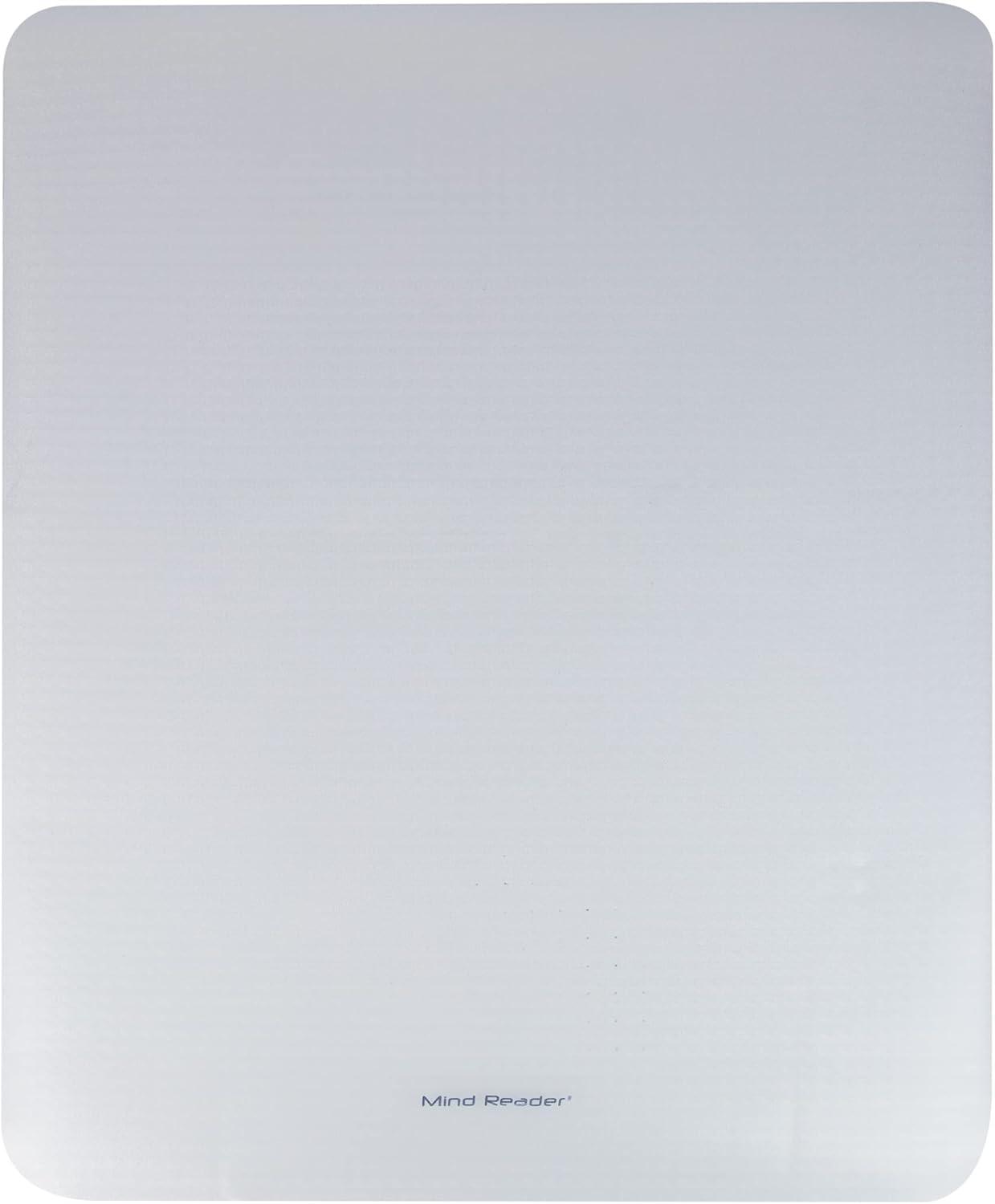 imageMind Reader Office Chair Mat for Carpet Under Desk Protector Carpet Grips Rolling PVC 3525quot L x 47quot W x 00625quot H ClearClear