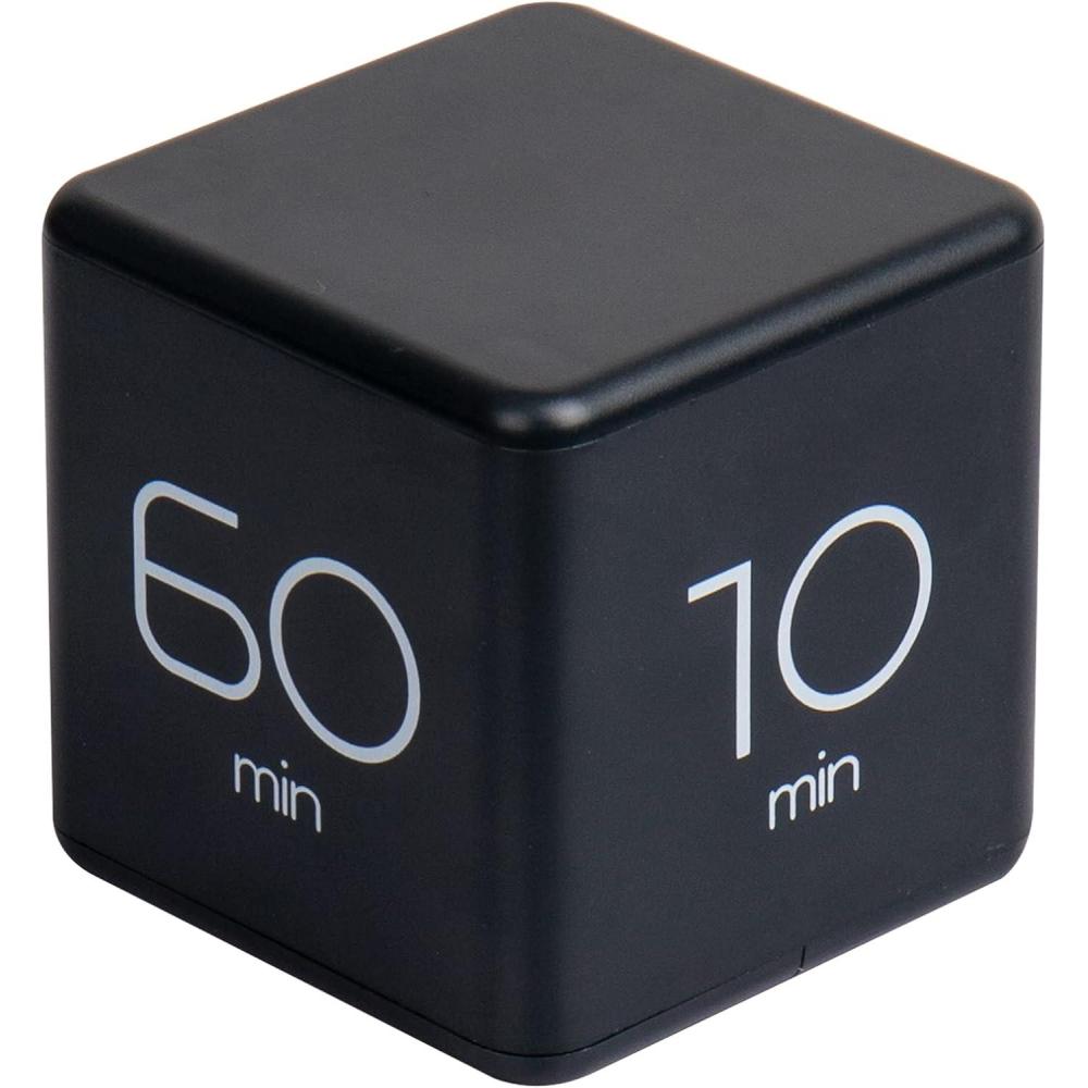 imageMind Reader Productivity Timer Kitchen Timer Egg Timer Kids Timer 255quot L x 255quot W x 255quot H Set of 2 Lilac and YellowBlack