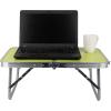Mind Reader Lap Desk Laptop Stand, Bed Tray, Collapsible, Dorm Room, Portable, Dorm, MDF, Metal, 23.5″ L x 16″ W x 10″ H, Green(Green)