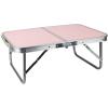 Mind Reader Lap Desk Laptop Stand, Bed Tray, Collapsible, Dorm Room, Portable, Dorm, MDF, Metal, 23.5″ L x 16″ W x 10″ H, Green(Pink)