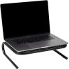 Mind Reader Monitor Stand, Ventilated Laptop Riser, Desktop Organizer, Office, Metal, 14.5″L x 11.25″W x 4.25″H, Black