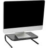 Mind Reader Monitor Stand, Ventilated Laptop Riser, Desktop Organizer, Office, Metal, 14.5″L x 11.25″W x 4.25″H, Black