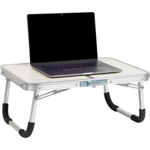 Mind Reader Lap Desk Laptop Stand, Bed Tray, Collapsible, Dorm Room, Portable, Dorm, MDF, Metal, 23.5″ L x 16″ W x 10″ H, Green(Gray)