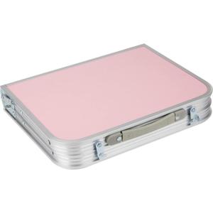 Mind Reader Lap Desk Laptop Stand, Bed Tray, Collapsible, Dorm Room, Portable, Dorm, MDF, Metal, 23.5″ L x 16″ W x 10″ H, Green(Pink)