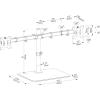 Mind Reader Freestanding Dual Monitor Desk Mount for 13″-32″ Screens, VESA 75×75/100×100, Full Motion with 180° Rotation, ±90° Swivel, ±45° Tilt, Holds Up to 17.6 lbs Each – No Clamp, Black